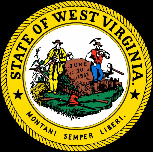 West Virginia Great Seal by Fun With Flags